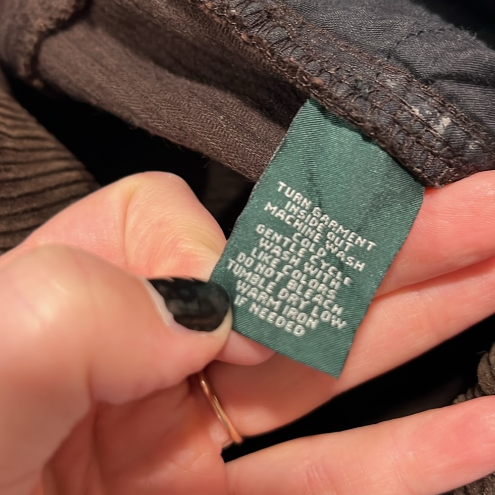 Lauren Jeans - Ralph Lauren corderoy jeans, 12, brown - Picture 7 of 7